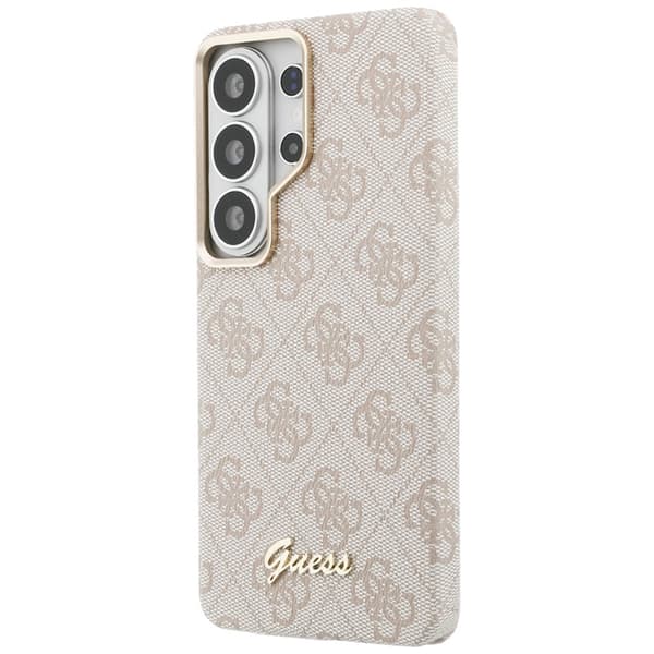 Guess Mobilskal För Galaxy S26 Ultra MagSafe 4G Script - Rosa Rosa