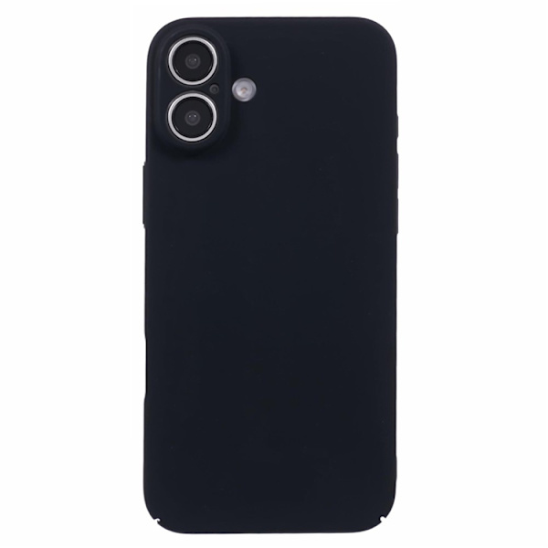 Mobilskal till iPhone 16 Plus Skin-Touch Rubberized PC - Svart Svart