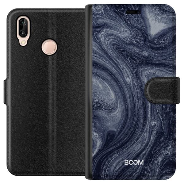Plånboksfodral till Huawei P20 lite med Midnight Stone
