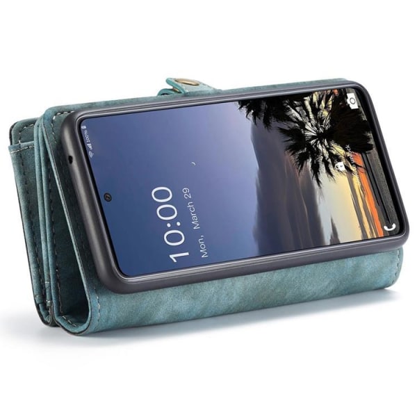 Caseme Detachable 2-in-1 Plånboksfodral Galaxy A33 5G - Blå