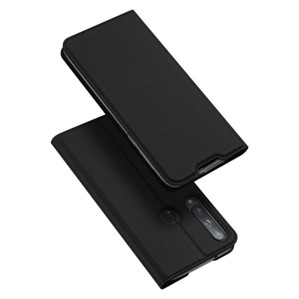 Dux Ducis Skin -sarjan lompakkokotelo Huawei P40 Lite E - musta Black