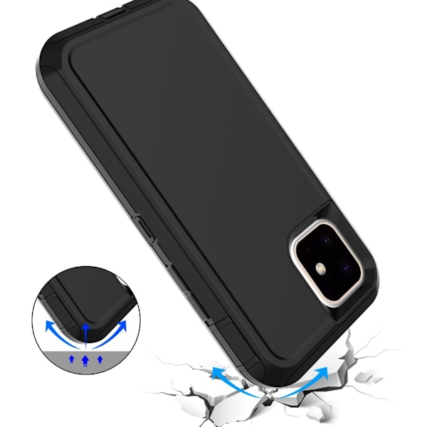 Shockproof Skal för iPhone 11 - Svart Svart