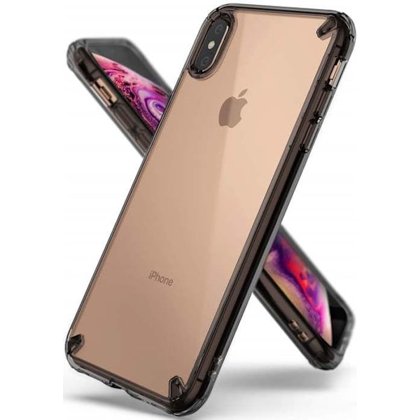 Ringke Fusion Shock Absorption Skal till iPhone XS Max - Grå grå