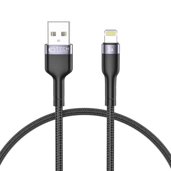 Tech-Protect Lightning Cable 25cm Ultraboost - musta