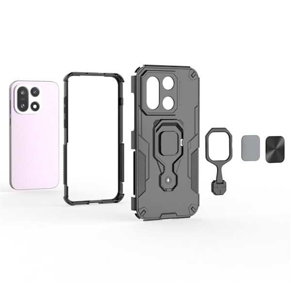 Mobilskal till OnePlus 15 5G Rotatable Ring Kickstand - Blå Blå