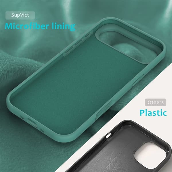 Mobilskal till iPhone Air Liquid Silikon - Grön Grön