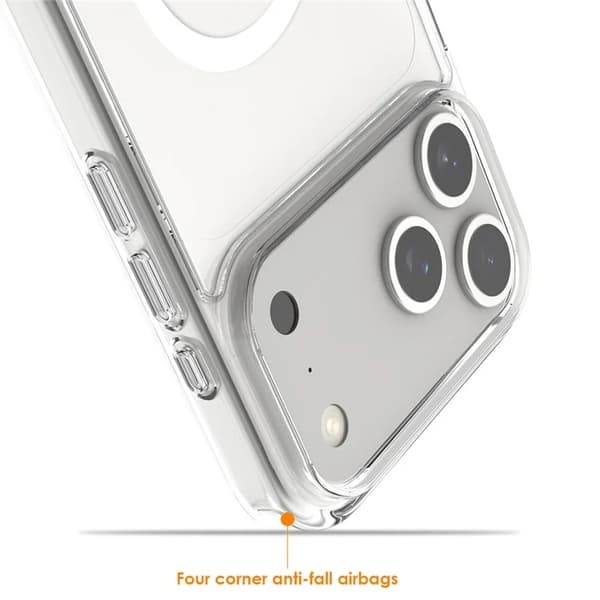 Mobilskal till iPhone Air MagSafe Crystal - Clear Transparent