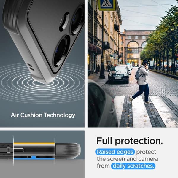 Spigen Galaxy S24 Mobilcover Rugged Armor - Mat Sort Svart