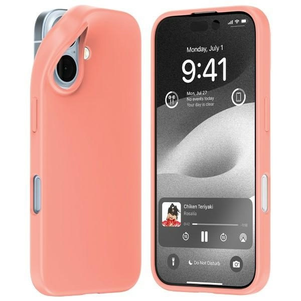 Mercury Mobilskal till iPhone 16 Soft - Rosa Rosa