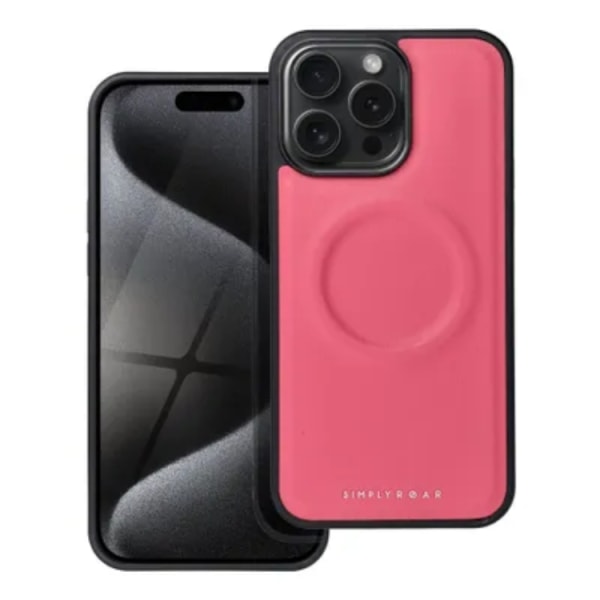 Roar iPhone 15 Pro Max -mobiilikotelo Magsafe Morning - vaaleanpunainen