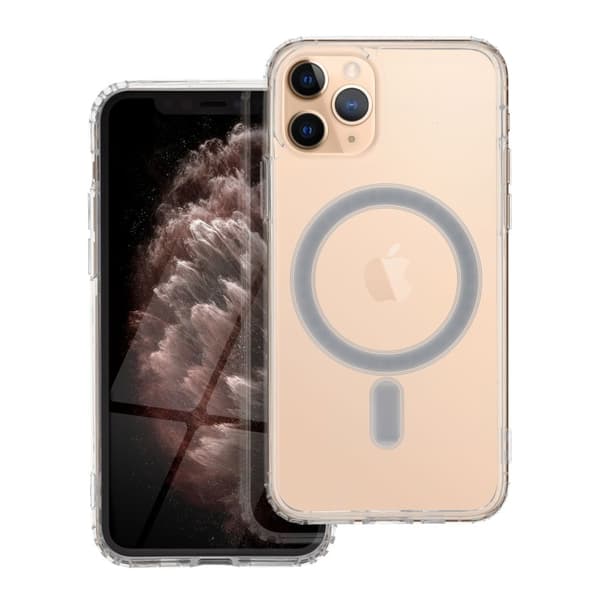 iPhone 11 Pro Cover Clear Magsafe Hårdplast Transparent Transparent