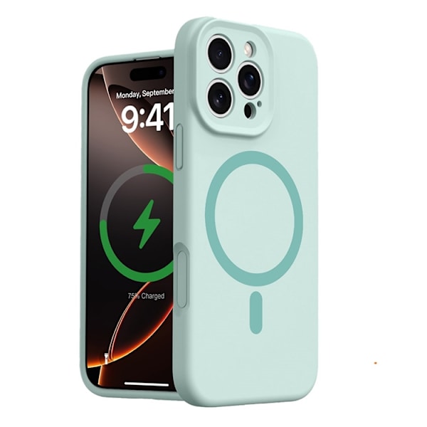 Mobilskal till iPhone 16 Pro Max MagSafe Precise Cutouts - Ljusgrön Grön
