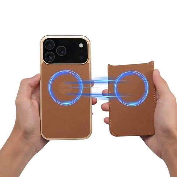 DENIOR Mobilskal till iPhone 17 Pro MagSafe Detachable - Peony Blå Blå