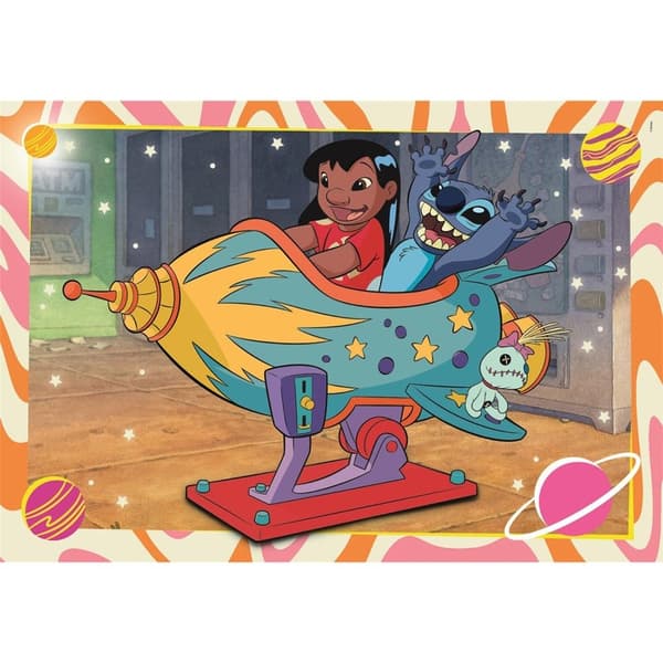 CLEMENTONI Pussel 2x60 Pcs Disney Stitch