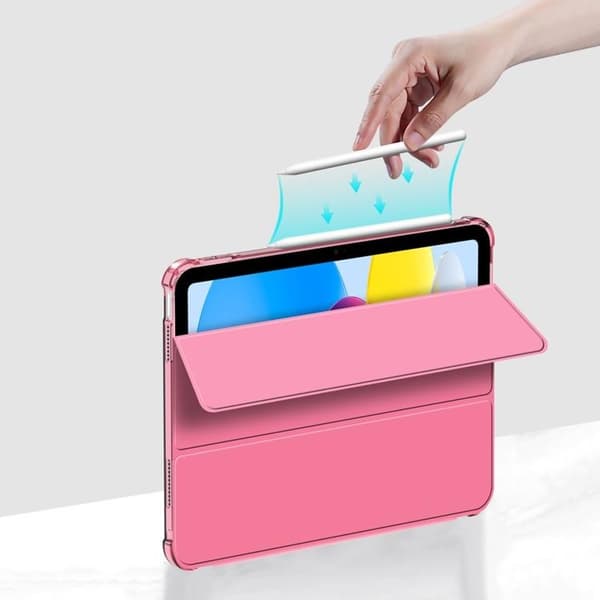 Tech-Protect iPad 10.9 (2022) Taske med penholder Lila