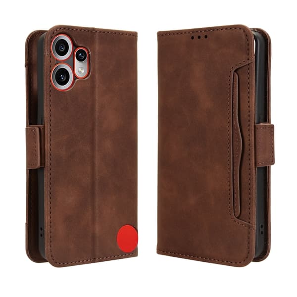 Nothing CMF Phone 2 Pro Plånboksfodral  Magnetisk Closure - Brun Brun