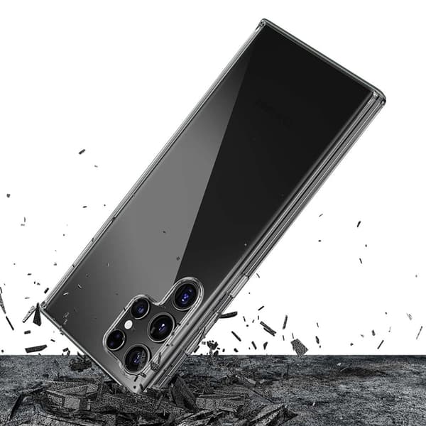 3MK Mobilskal till Galaxy S25 Ultra - Transparent Transparent