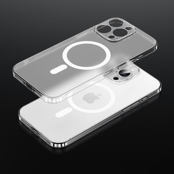 SULADA Mobilskal till iPhone 16 Pro MagSafe PC+TPU Matt Transparent