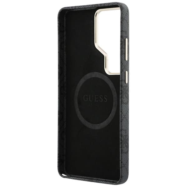 Guess Mobilskal För Galaxy S26 Ultra MagSafe 4G Script - Svart Svart