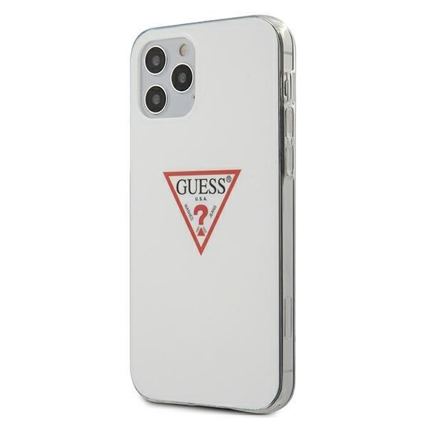 GUESS Skal iPhone 12 & 12 Pro Triangle Collection - Vit Vit