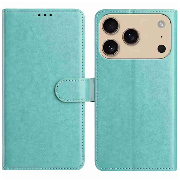 iPhone 17 Pro Plånboksfodral Folio - Grön Grön