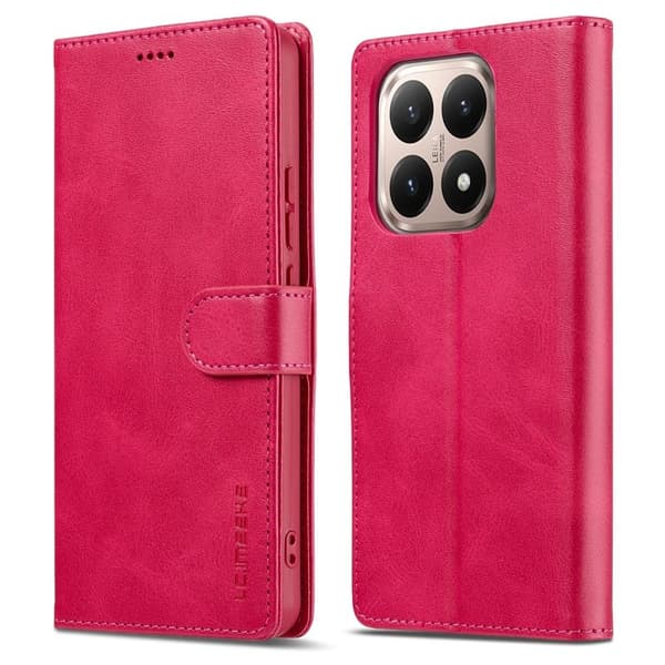 LC.IMEEKE Xiaomi 15T Plånboksfodral Konstläder - Rosa