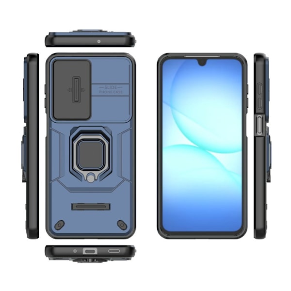 Mobilskal för Samsung Galaxy S26 PC + TPU Kickstand - Blå