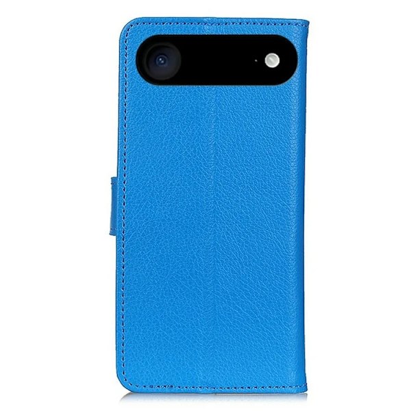 iPhone Air Plånboksfodral Litchi Texture - Blå Blå