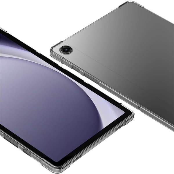 Mobilskal till Galaxy Tab A11 Plus TPU Drop-Resistant med Härdat Glas - Clear Transparent