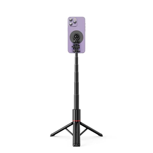 Tech-Protect Bluetooth Selfie Stick Tripod - Musta Svart