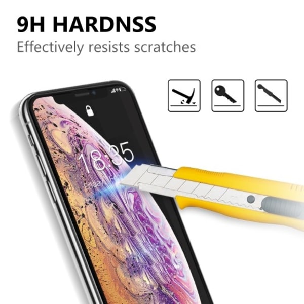 Full-Fit Härdat Glas Skärmskydd till iPhone 11 Pro Max