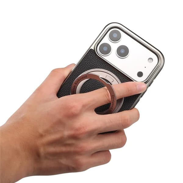 DENIOR Mobilskal till iPhone 17 Pro Magsafe D23+2 Svart