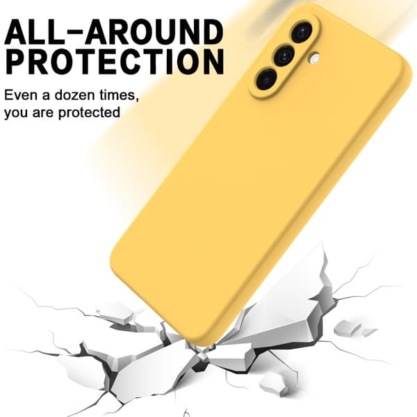 Samsung Galaxy S26 Pro Skal Flytande Silikon - Gul