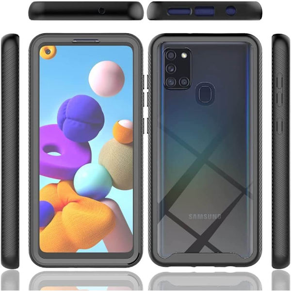 Tech-Protect Defense360 Galaxy A21s - Musta Black