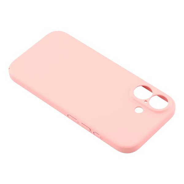Mobilskal till iPhone 17 Skin-Touch Rubberized Hard PC - Rosa Rosa