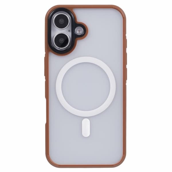 X-LEVEL Mobilskal till iPhone 16 MagSafe PC+TPU Matt - Guld