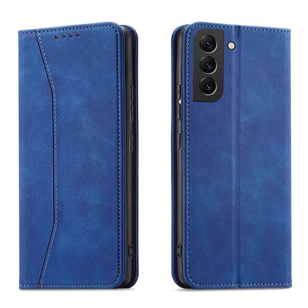 Galaxy S23 Plus Pungetui Magnet Fancy - Blå Blå