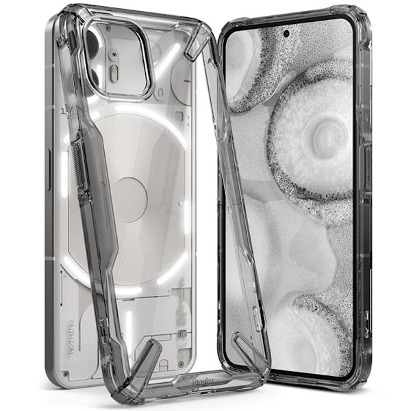 Ringke Nothing Phone 2 Mobilskal Fusion X - Smoke Svart