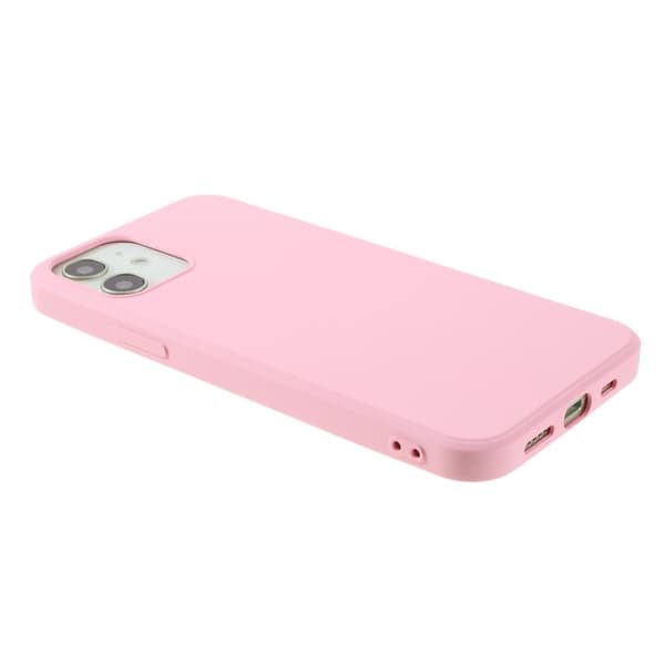 X-LEVEL Mobilskal till iPhone 12 mini i Anti-Drop Silikon - Rosa