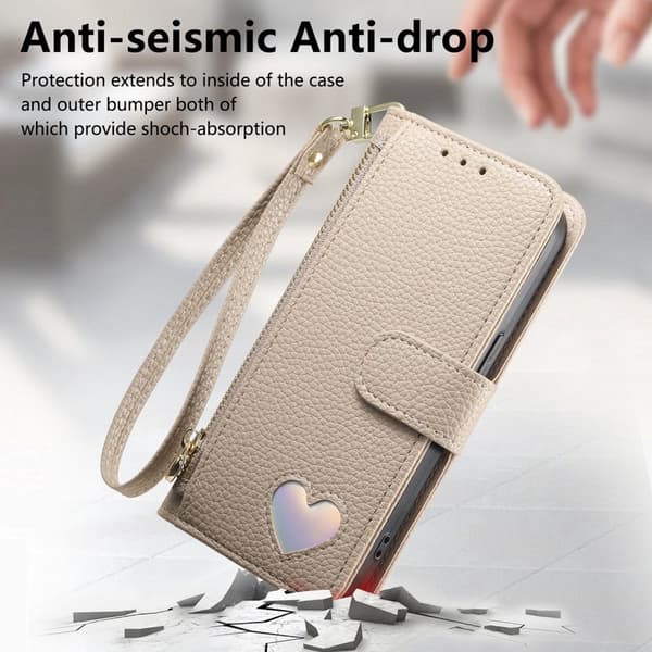 Plånboksfodral för Samsung Galaxy S26 Plus TKonstläder - Khaki