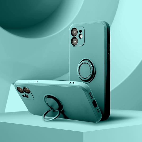 SILIKON RING skal för Samsung Galaxy A54 5G i grönt Grön