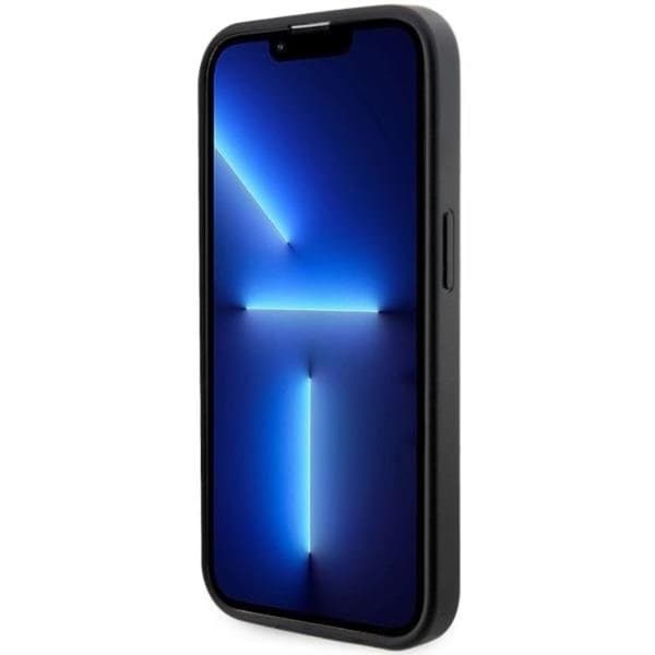 Guess iPhone 14 Pro Max Mobilskal MagSafe GCube Stripes - Sort Black