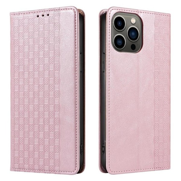 Galaxy S23 Plus Lompakkokotelo Magnet Strap - Punainen Röd