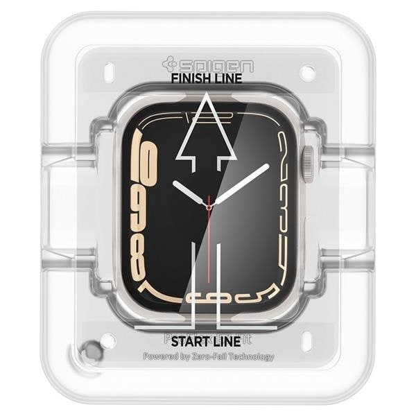 Spigen Hybrid Glas ''EZ-FIT'' 2-Pack Apple Watch 7/8 45mm