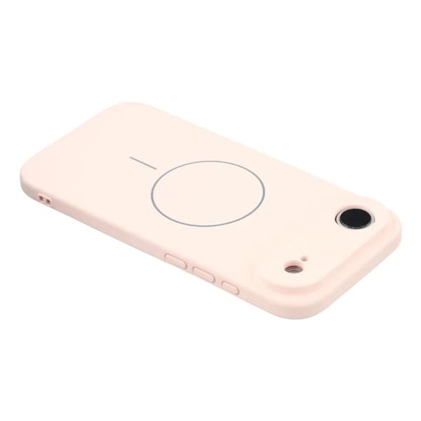 WANLONFENG Mobilskal till iPhone Air MagSafe Med 2Pcs Härdat Glas XQ1 Rosa