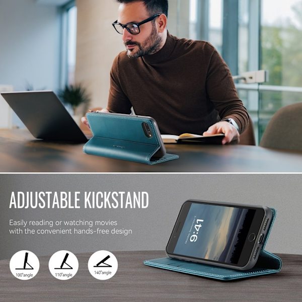 CASEME 033 Mobilskal för iPhone 7 Plus/8 Plus/6 Plus Grön