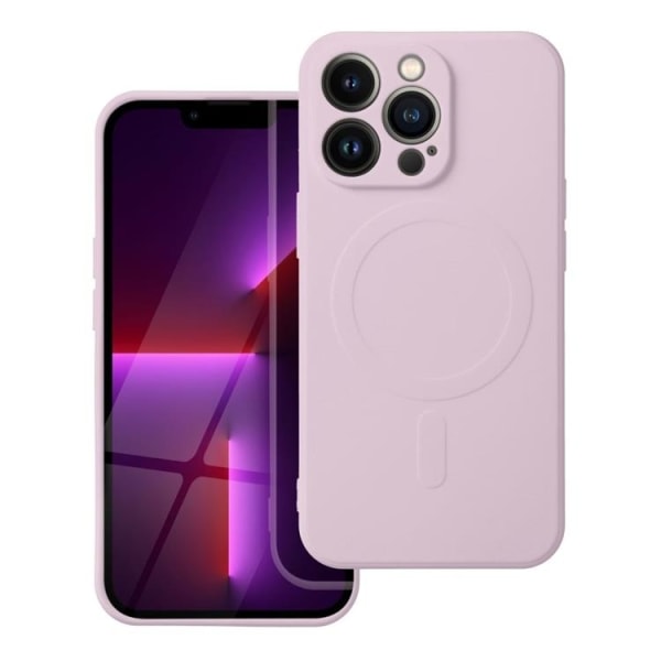 Galaxy S24 Mobile Case Magsafe silikoni - vaaleanpunainen