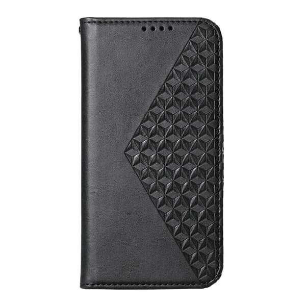 Plånboksfodral för Samsung Galaxy S26 Plus Konstläder med handledsrem - Svart