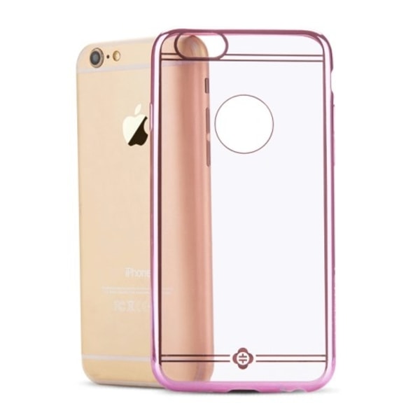 ToTu Simple Series Electroplating Flexi Skal till Apple iPhone 6(S) Plus - Rose