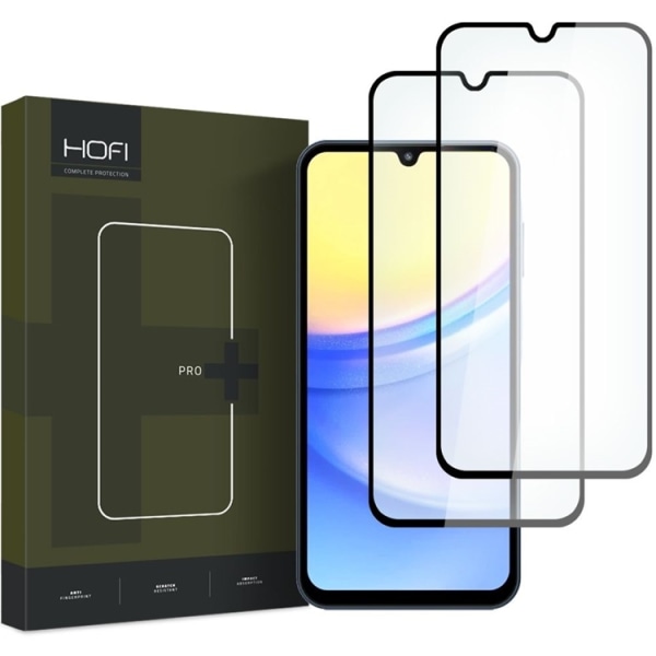 [2-PACK] Hofi Galaxy A15 4G/5G skærmbeskytter i hærdet glas Pro Plus